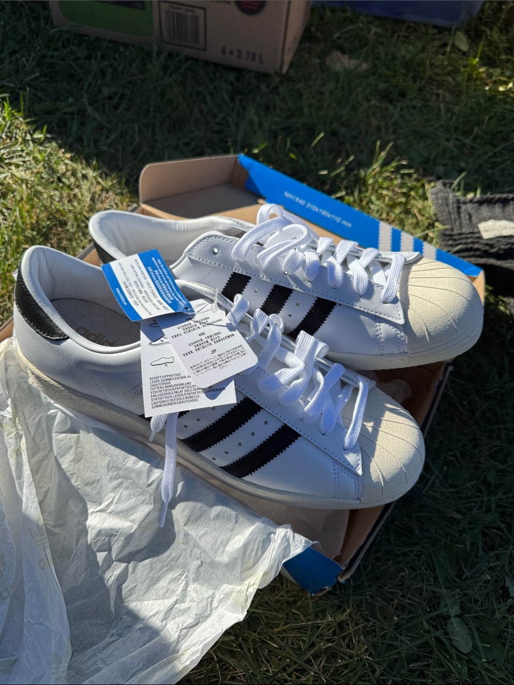 adidas Superstar OG White Sneakers